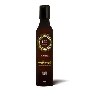 Shampoo Maça Verde Lcs Para Raiz Oleosa E Pontas Secas 240 ml