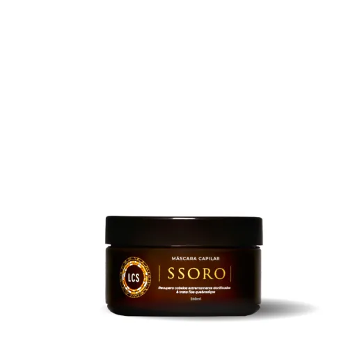 Máscara Ssoro, da LCS Hair Care.